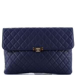 Chanel Golden Class O Case Clutch #254288C19B